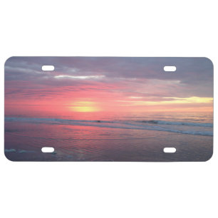 Island Sunset Hilton Head License Plate