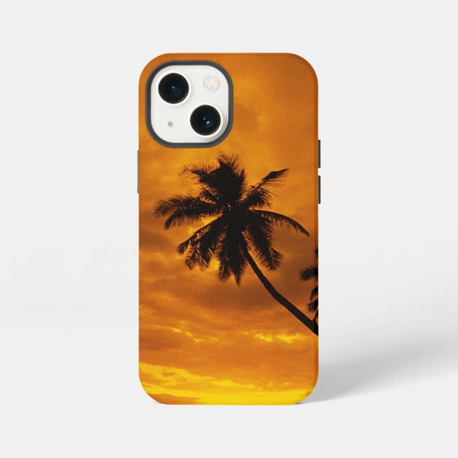Island Sunset Iphone Case (Back)