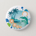 Island Surf Button at Zazzle