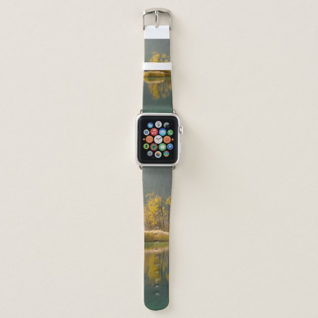 ISLAND SURROUNDED BY WATER APPLE WATCH BAND (Front)