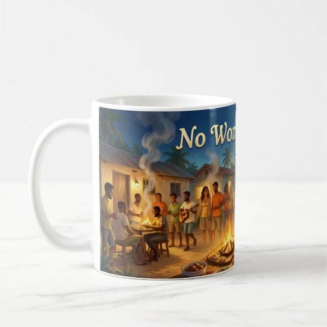 Island Tears at Sunset Memory Mug (Left)
