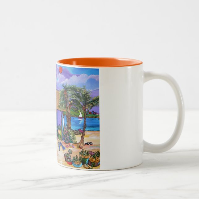 Island time coffee mug (Right)