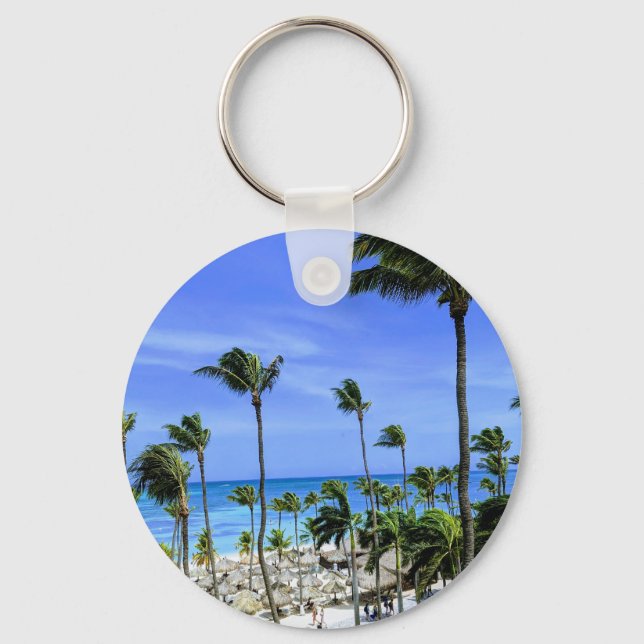Island Time Keychain (Front)