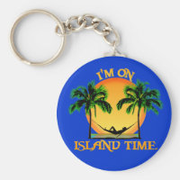 Island Time Keychain