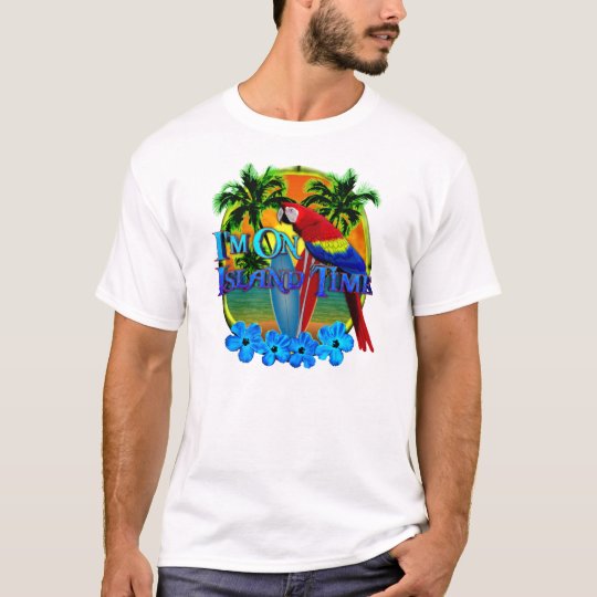 Island Time Sunset T-Shirt | Zazzle.com