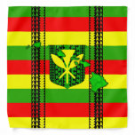 Island Tribal Kanaka Maoli Flag Bandana at Zazzle