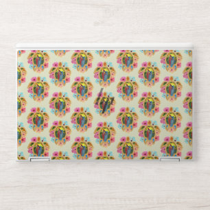 Island Tropical Sea Turtles Floral HP Laptop Skin