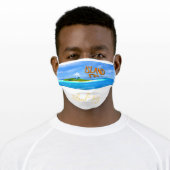 Island Troy face mask (Worn)