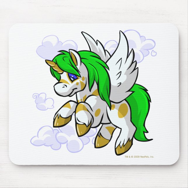 Island Uni keeping close to Mystery Island Mouse Pad (Front)