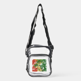 Island Vibe- Customize Clear Crossbody Bag