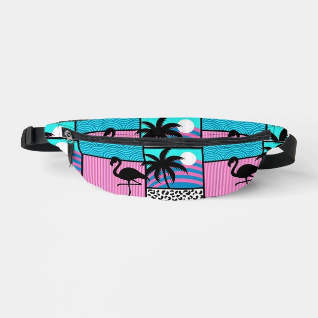 “Island Vibes” Two-Sided Print  Fanny Pack (Front)