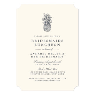 bridesmaids luncheon invitations