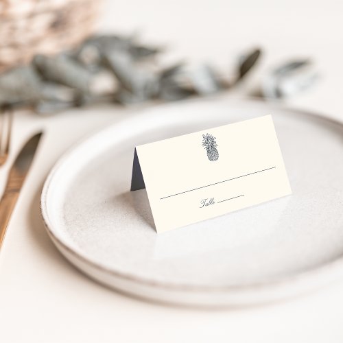 Island Vintage Pineapple Place Card