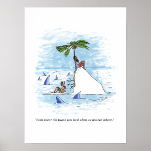 Island Was Level value matte poster
