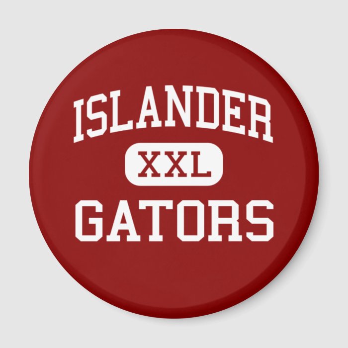 Islander   Gators   Middle   Mercer Island Refrigerator Magnets