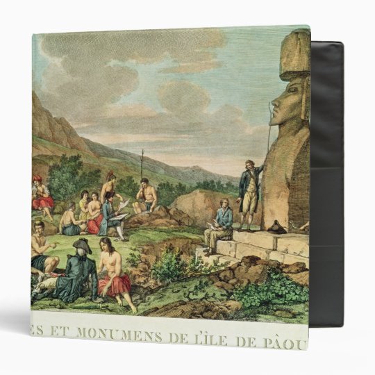 Islanders and Monuments of Easter Island Binder