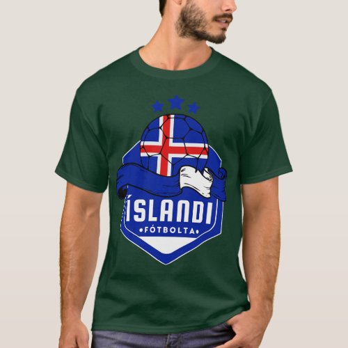 Islandi Fotbolta 1 T_Shirt