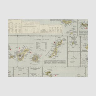 Islands, Atlantic Ocean Tissue Paper
