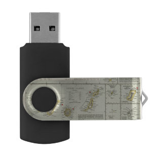 Islands, Atlantic Ocean USB Flash Drive