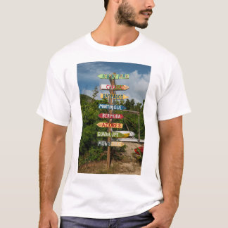 Islands directions sign T-Shirt
