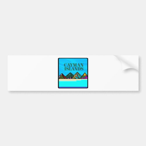 Islands love Caymans Bumper Sticker