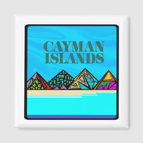 Islands love Caymans Magnet