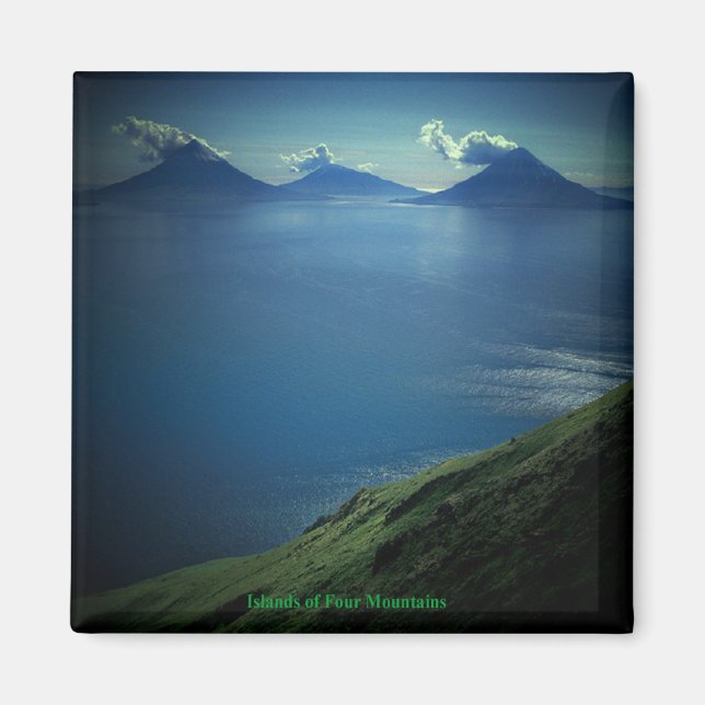 Islands of Four Mountains Magnet (Front)