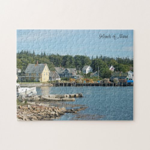 Islands of Maine Mid_Coast Harbor 252 pieces Jigsaw Puzzle