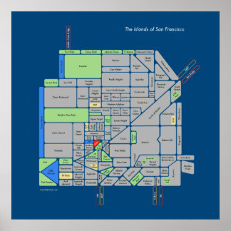 Islands of SF (old! see new link above) Poster