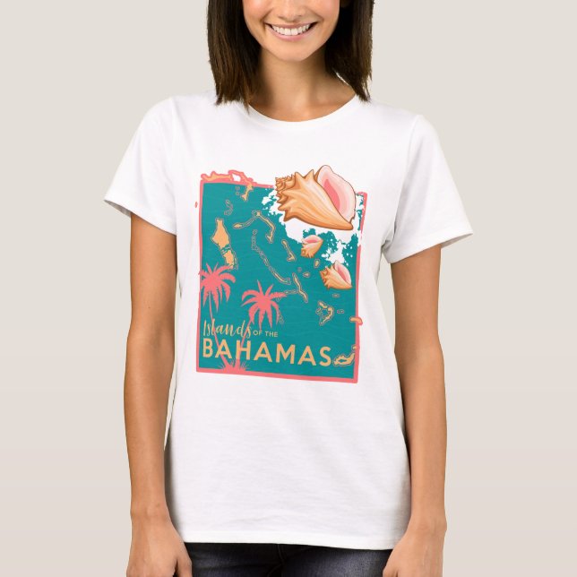 Islands Of The Bahamas Vacation Bahamas Cruise T-Shirt (Front)