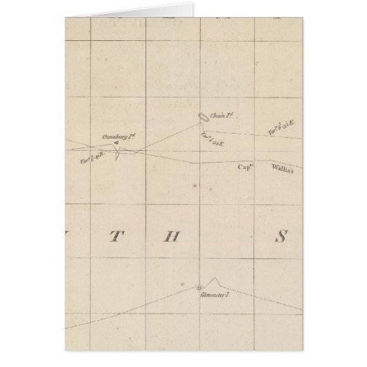 Islands Otaheite, Tahiti Cards (Front)