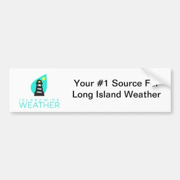 Islandwide Weather Bumper Sticker by IslandwideWX at Zazzle