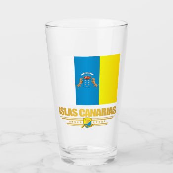 Islas Canarias (canary Islands) Glass by NativeSon01 at Zazzle