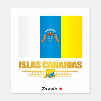 Islas Canarias Sticker by NativeSon01 at Zazzle