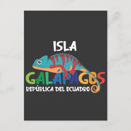 Islas Galapagos Islands Ecuador Exotic Animals Postcard