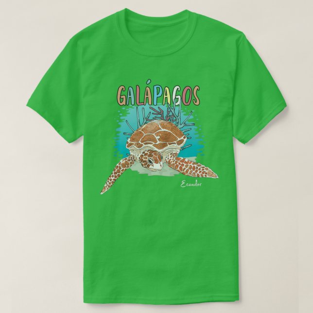 Islas Galapagos Islands Ecuador Souvenir T-Shirt (Design Front)