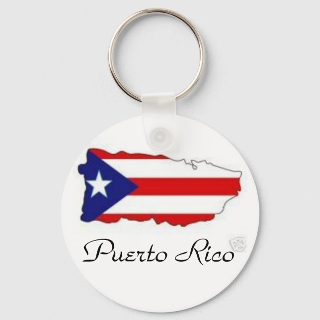 IslaSticker_tn, Puerto Rico Keychain (Front)