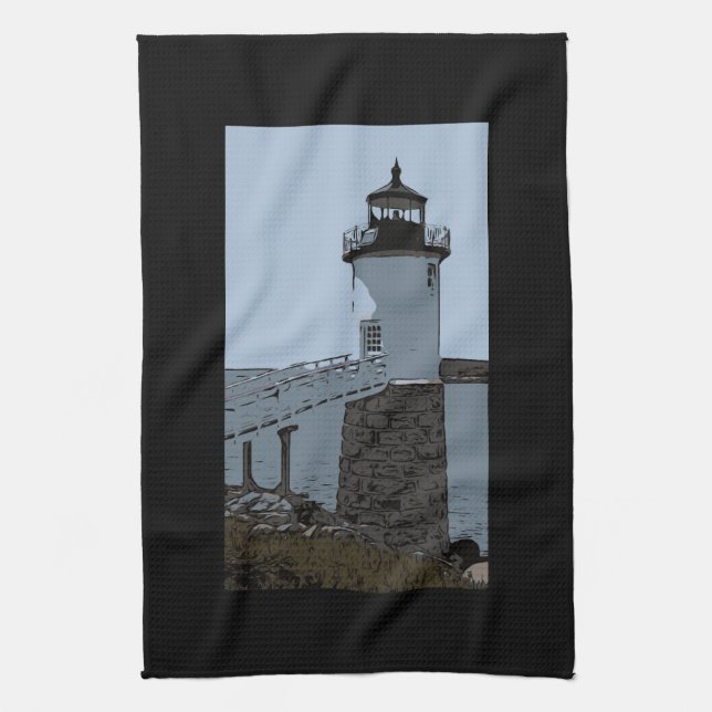 ISLE AU HAUT LIGHT TOWEL (Vertical)