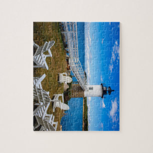 Isle au Haut, Maine Lighthouse Jigsaw Puzzle