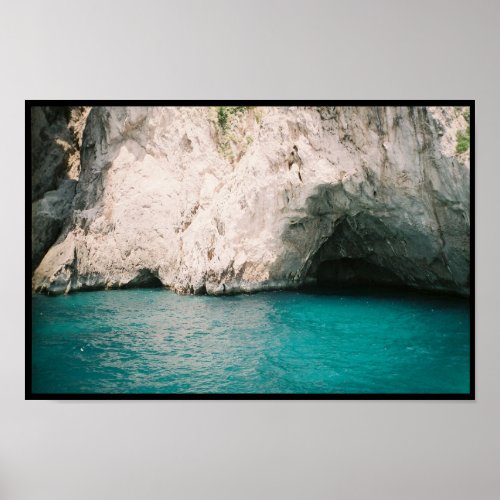 Isle of Capri Blue Grotto Poster