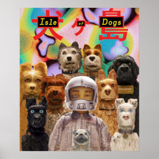 Isle of dogs poster