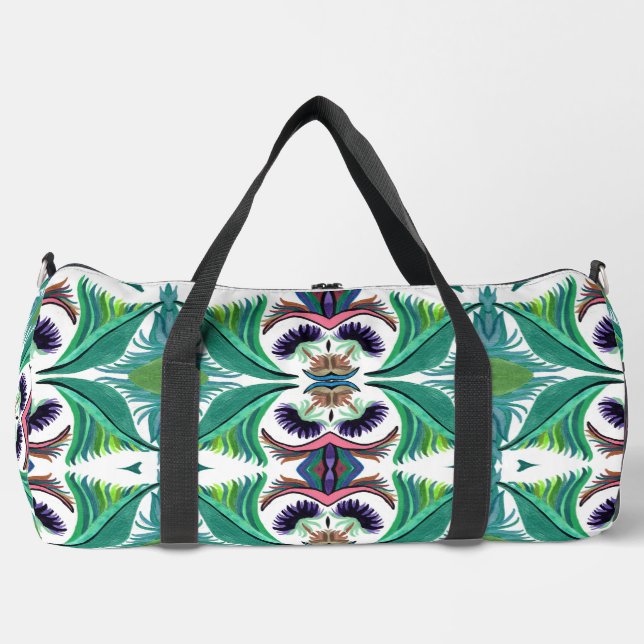 Isle-of-Ferns C/M on a duffle bag (Front)