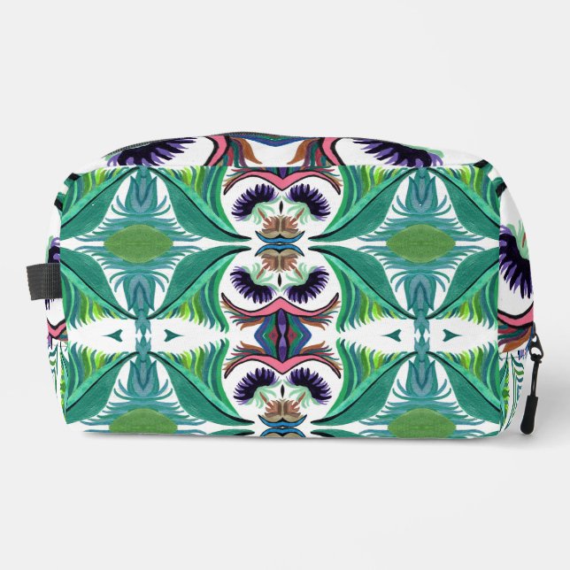 Isle-of-Ferns C/M's on a toiletry bag (Front)