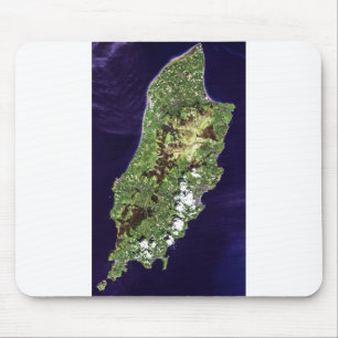 Isle of Man Aerial View Mouse Pad