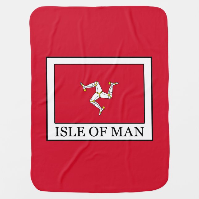 Isle of Man Baby Blanket (Front)