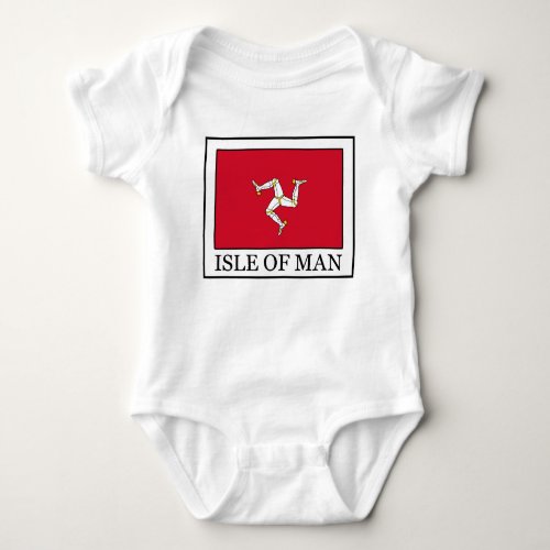 Isle of Man Baby Bodysuit