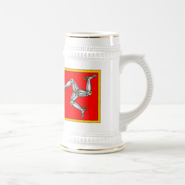 Isle of Man Beer Stein (Right)