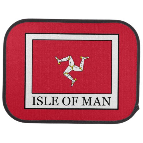 Isle of Man Car Floor Mat