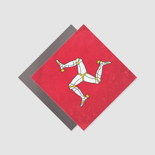 Isle of Man Car Magnet (Front)