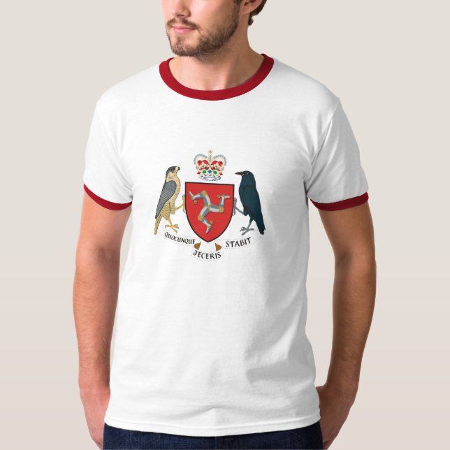 Isle of Man Coat of Arms shirt (Front)